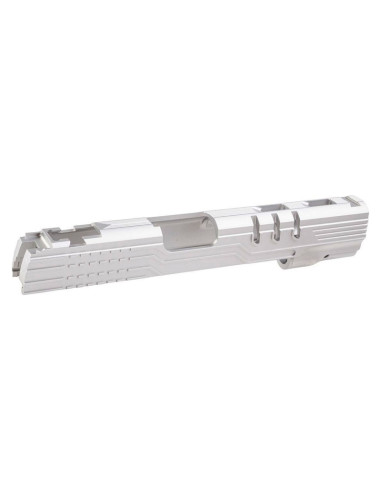 5KU Culasse CNC LimCat Protector pour Hi-Capa 5.1 Tokyo Marui - Silver