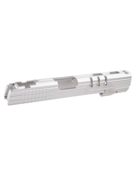 5KU Culasse CNC LimCat Protector pour Hi-Capa 5.1 Tokyo Marui - Silver