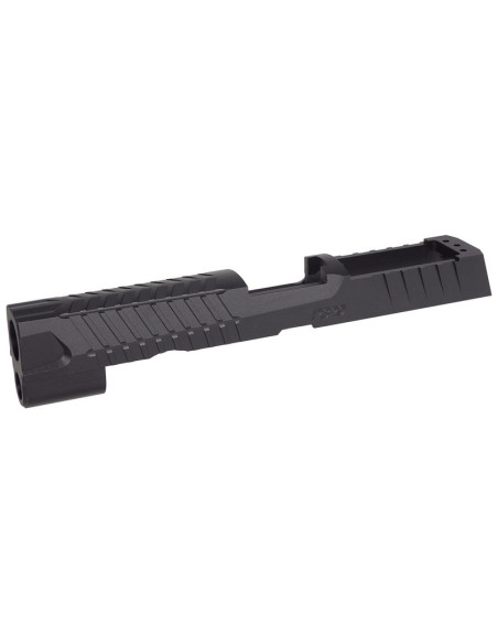 5KU SIG Air M17 GBB CNC Slide MAX 2.0 Slide w/ Romeo3 Adapter - Black