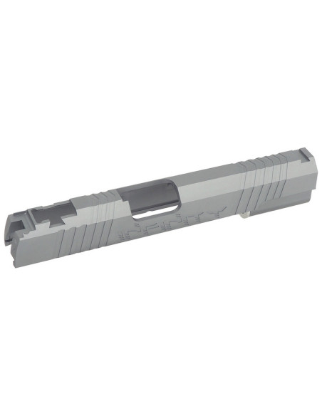 5KU Infinity Style Aluminum Slide for Tokyo Marui Hi-Capa 5.1 / M1911 - Grey