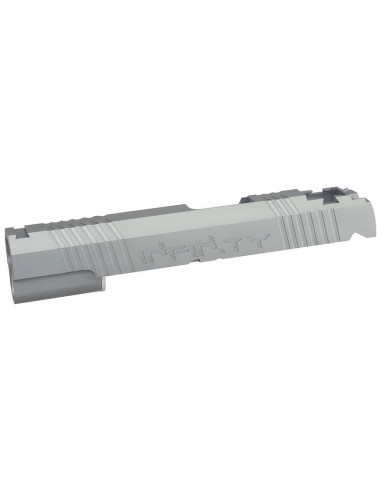 5KU Infinity Style Aluminum Slide for Tokyo Marui Hi-Capa 5.1 / M1911 - Grey