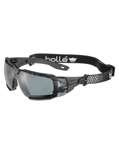 Bolle RUSH+ 2.0 XP Safety Glasses Smoke - Size M