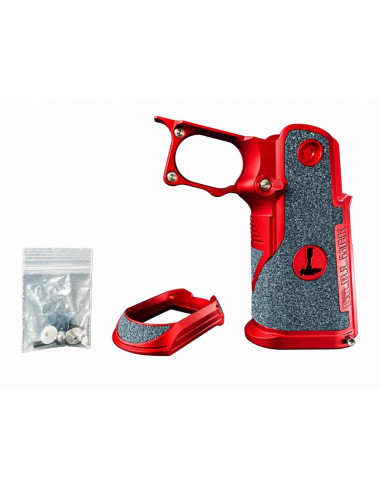 Dr.Black TM Hi-Capa 5.1 GBB Grip Type C - Red