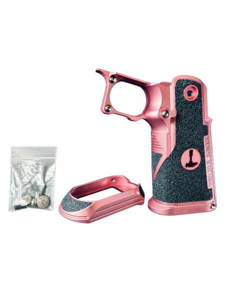 Dr.Black Grip pour TM Hi-Capa 5.1 GBB Type C - Rose