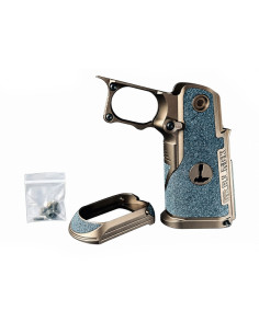 Dr.Black Grip pour TM Hi-Capa 5.1 GBB Type C - Marron