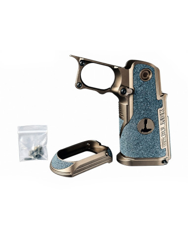 Dr.Black Grip pour TM Hi-Capa 5.1 GBB Type C - Marron