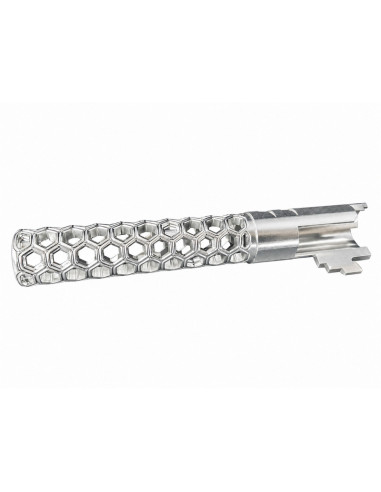 Dr.Black Canon externe pour TM Hi-Capa 5.1 Favos - Silver