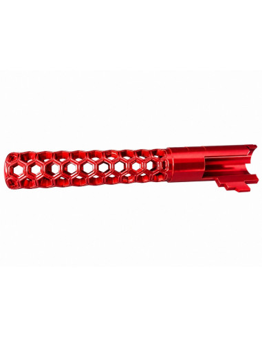Dr.Black TM Hi-Capa 5.1 Outer barrel Favos - Red