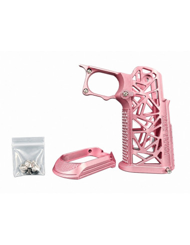 Dr.Black Grip pour TM Hi-Capa 5.1 GBB Type A - Rose