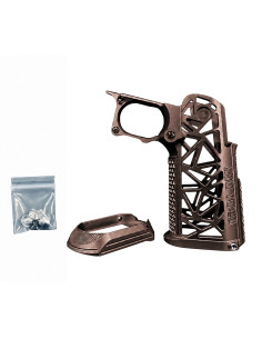 Dr.Black Grip pour TM Hi-Capa 5.1 GBB Type A - Marron