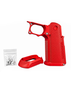 Dr.Black Grip pour TM Hi-Capa 5.1 GBB Type B - Rouge