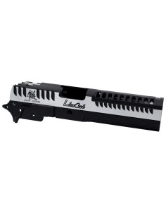 5KU Slide and frame kit LimCat for Hi-Capa 5.1 Tokyo Marui - Black / Silver 2