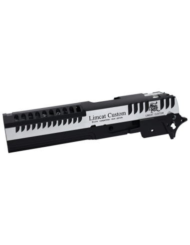 5KU Slide and frame kit LimCat for Hi-Capa 5.1 Tokyo Marui - Black / Silver
