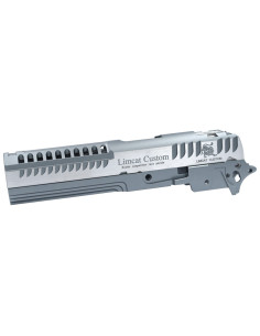 5KU Kit culasse et frame CNC LimCat pour Hi-Capa 5.1 Tokyo Marui - Silver / Gris