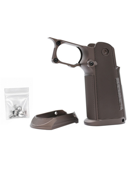 Dr.Black TM Hi-Capa 5.1 GBB Grip Type B - Brown