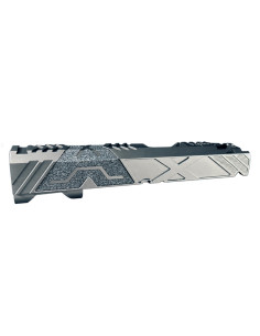 DR.BLACK Type V Slide for Hi-Capa 5.1 GBB – Grey | Powair6