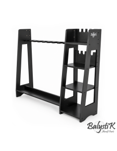 Balystik Vertical wooden stand for long airsoft replicas and airsoft pistols
