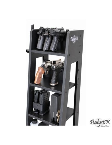 Balystik Vertical wooden stand for long airsoft replicas and airsoft pistols