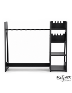 Balystik Vertical wooden stand for long airsoft replicas and airsoft pistols 2