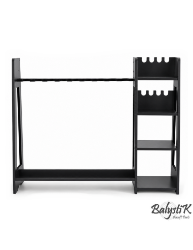 Balystik Râtelier vertical en bois pour répliques longues et répliques de poing