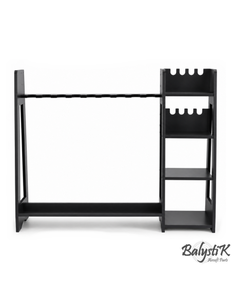 Balystik Vertical wooden stand for long airsoft replicas and airsoft pistols