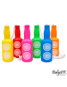 Balystik Set of 6 reusable bottle-shaped shooting targets - Style n°2