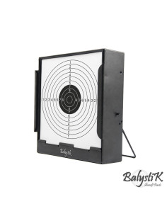 Balystik Metal target with replacement paper target 14*14cm