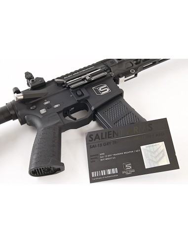 EMG Salient Arms Licensed GRY M4 SBR Airsoft AEG - 
