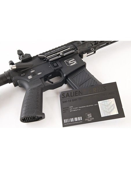 EMG Salient Arms Licensed GRY M4 SBR Airsoft AEG - 