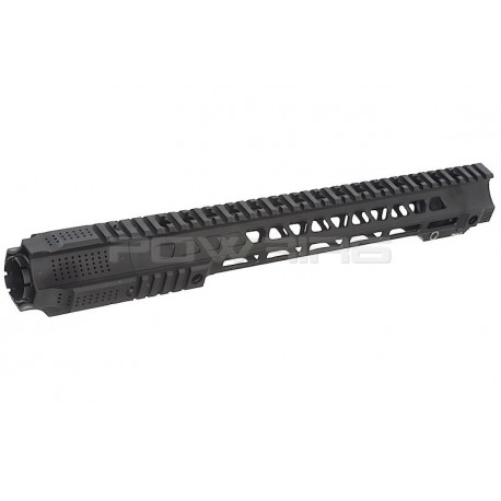 G&P LONG Railed Handguard with SAI QD System for GBB M4 - 