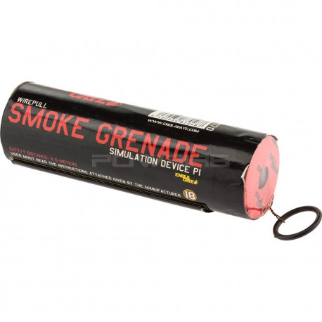 Enola gaye Red Wire Pull Smoke Grenade WP40