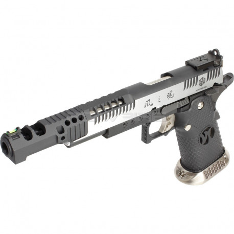 Armorer Works HX2401 IPSC split 38 supercomp silver