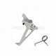 FCC Flat Styled CNC RACE Trigger for PTW M4 (grey) - 