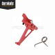 FCC Flat Styled CNC RACE Trigger for PTW M4 Cerakote (RED)