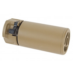 GK Tactical WARDEN Suppressor (14mm CCW) - TAN