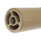 GK Tactical WARDEN Suppressor (14mm CCW) - TAN - 