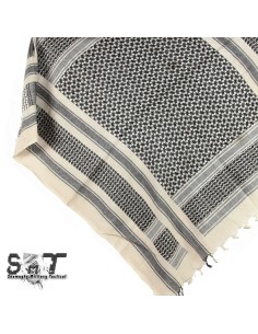 Shemagh Military Tactical Tan & Black -  2