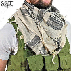 SMT Shemagh Military Tactical Tan & Black