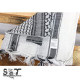 Shemagh Military Tactical White & Black - 