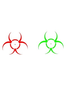 AIM-O XPS 2-Z Red/Green Dot Black -  2