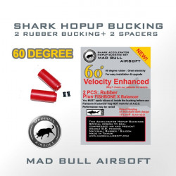 Madbull 60 Degree Shark Accelerator Hopup Bucking (Red) - 