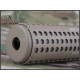 BIG DRAGON KAC style QD silencer with Flash hider BD3533A - tan - 