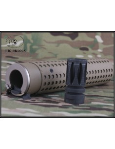 Big Dragon Silencieux QD avec Flash hider BD3533A tan -  2