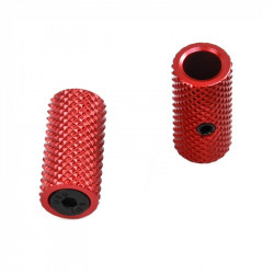 Castellan round latches for Ultimate charging handle - RED - 