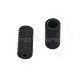 Castellan round latches for Ultimate charging handle - black - 