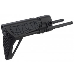 G&P crosse rétractable type PDW pour TM / G&P M4 AEG (Snake, noir) - 