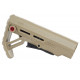 Strike Industries Mod 1 Mil-Spec Carbine Stock (FDE/red) - 