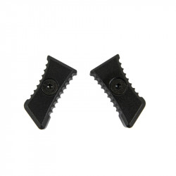 Castellan Embouts dentelés pour charging handle Ultimate (Noire)