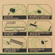 Castellan U.D.C Ultimate Dust cover TREAD for GBBR M4 (BK) - 