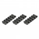 VFC rail 20mm Keymod 5 slots (lot de 3) - 